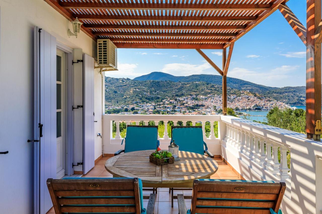 Villa Rodia With Swimming Pool On Skopelos Island Экстерьер фото