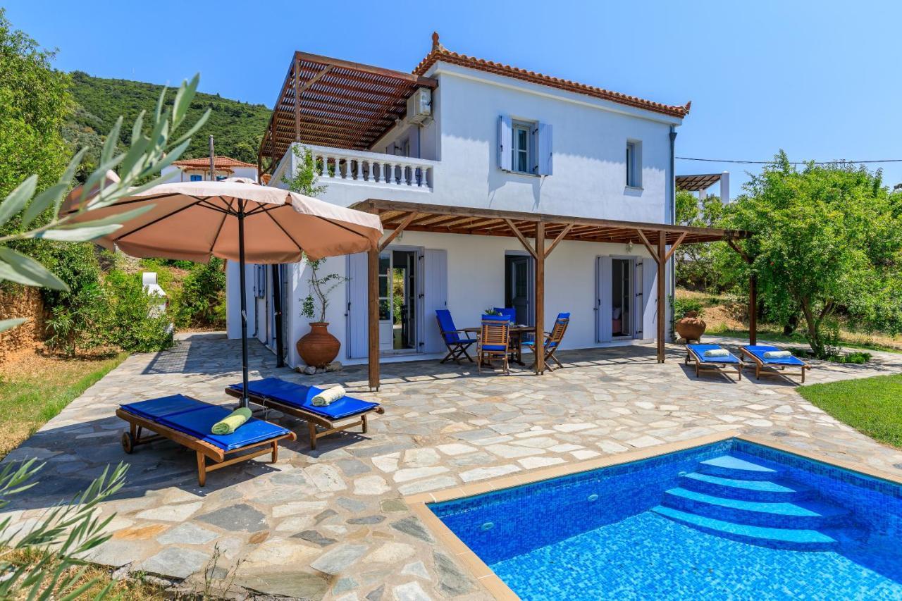 Villa Rodia With Swimming Pool On Skopelos Island Экстерьер фото