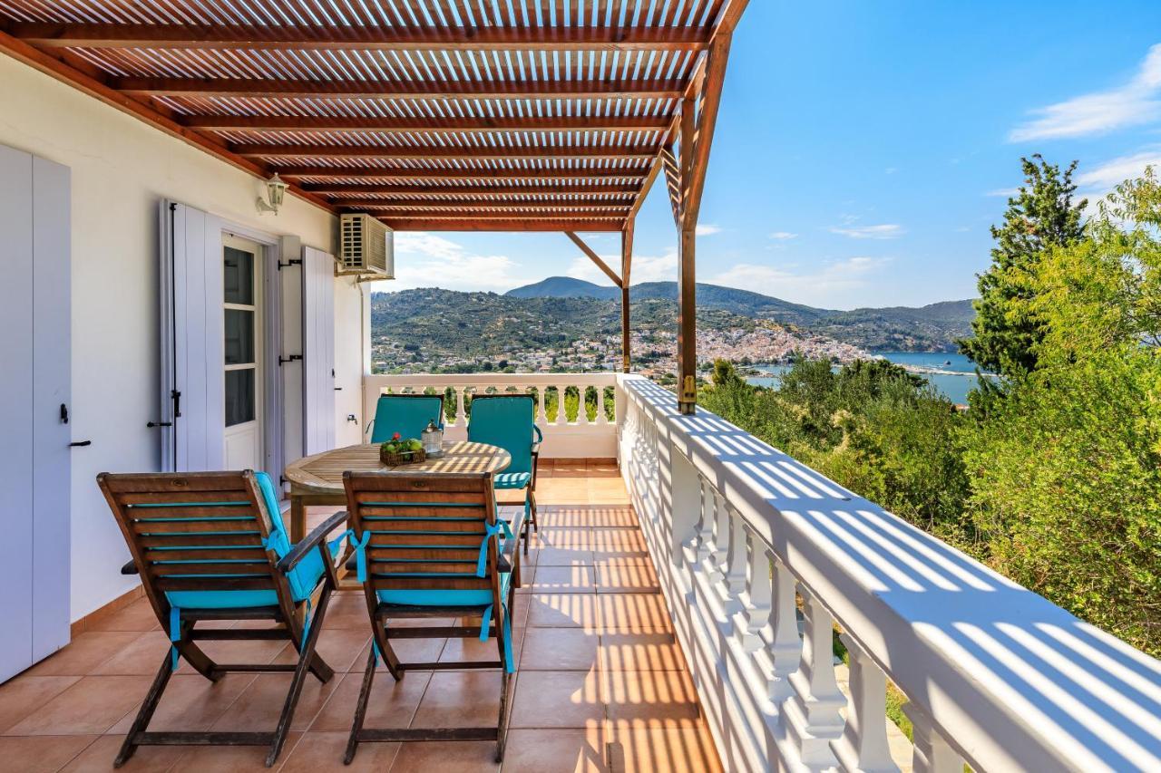 Villa Rodia With Swimming Pool On Skopelos Island Экстерьер фото